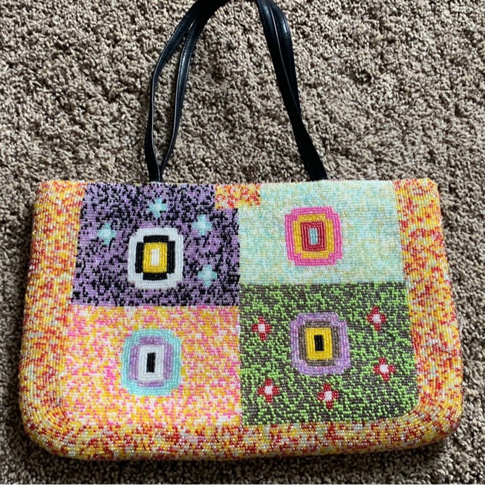 Unique beaded purse